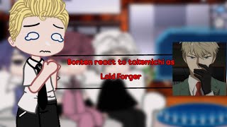  ฅ ࣪ Bonten React to takemichi as Loid forger¡˖ | #tokyorevengers |