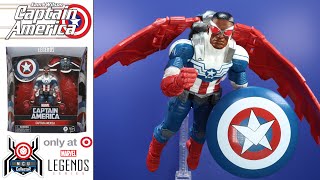 Marvel Legends CAPTAIN AMERICA Symbol of Truth Sam Wilson Deluxe Target Exclusive Figure Review