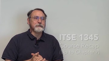 ITSE 1345 Intro to Oracle PL/SQL C4  Recapping C1-C3