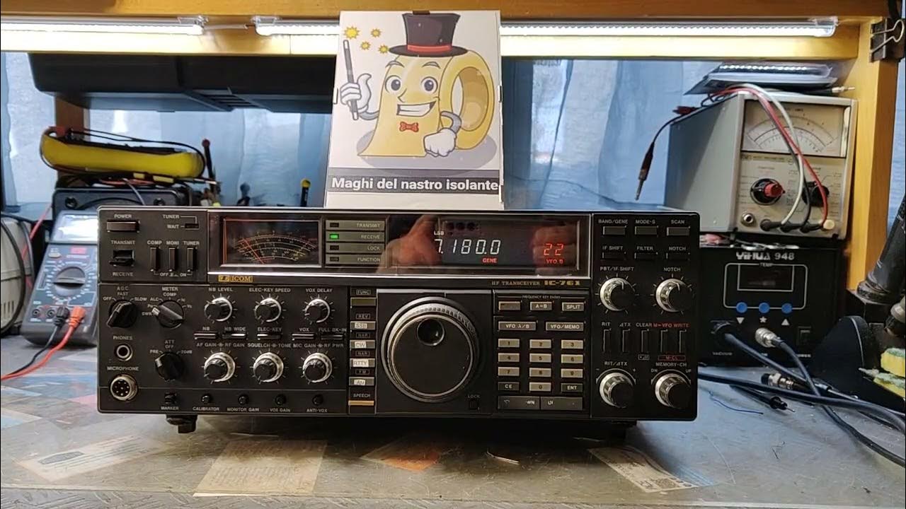 IC761 e maghi del nastro isolante... YouTube