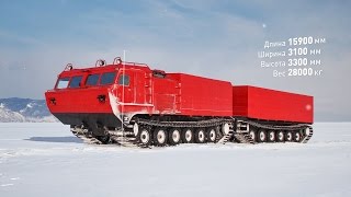 Снегоболотоход-амфибия ДТ-30П 