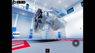 Plane engine test pt2 but you can see the engine motors!