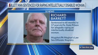 Gillett man sentenced for raping intellectually disabled woman