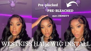 *MUST HAVE EVERYDAY WIG* WESTKISS HAIR REVIEW| 13X6 HD LACE FRONTAL MELT + DETAILED INSTALL
