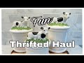 FUN THRIFTED HAUL || Shop W/Me || Farmhouse Cottage Thrifted Home Decor || Vintage || Huge Horse