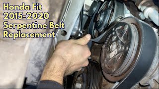 Honda Fit Serpentine Belt Replacement