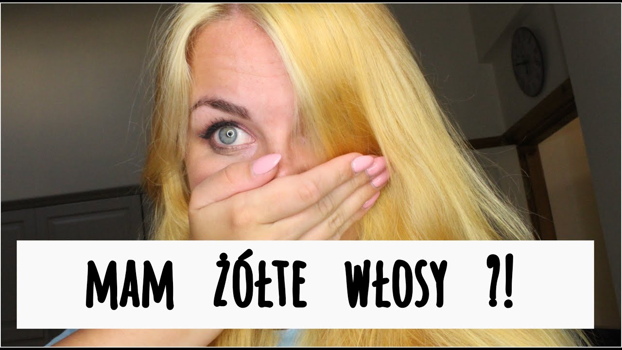 Co JA zrobiłam z WŁOSAMI ?! - FAIL miałam żółte włosy 🤷‍♀️