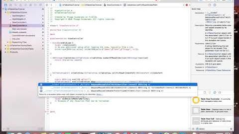 IOS SOAP BOX with Thiago - TableView UITableView populating it with an array