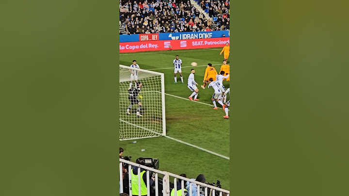 GONZALO REMATANDO DD CABEZA EN LEGANÉS 2-3 REAL MADRID GOL GOLAZO Y A SEMIFINALES #football #shorts
