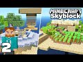 Minecraft Skyblock, but it's One Block #2 Starter Farm and Mob Farm!