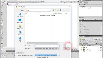Dreamweaver html css olusturma
