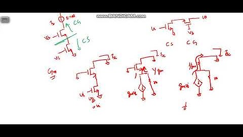analog ic design 33  Cascode Amplifier  DC Gain, Transconductance, output impedance