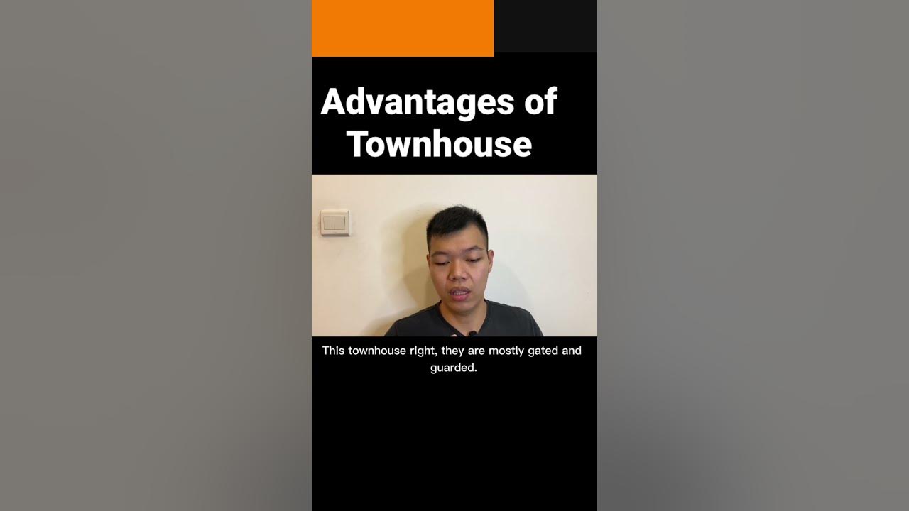 Advantages of Townhouse #shorts - YouTube