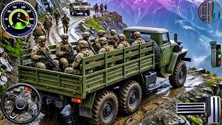 Новые игры про армейские грузовики 2026 — Симулятор военного грузового автомобиля 3D — Геймплей н... screenshot 4