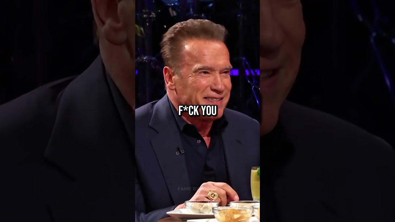 Arnold Schwarzenegger Crazy HIDDEN MESSAGE