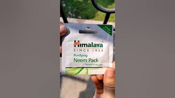 Himalaya purifying Neem Pack| skin care under 10 rupees|#shortsfeed #treadingshorts #skincare 😍😍❤️🥰