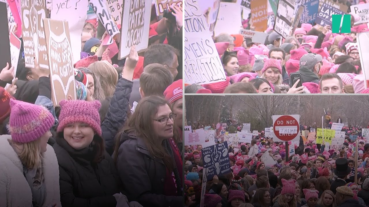 One Year Later, Women Band Together To March Again