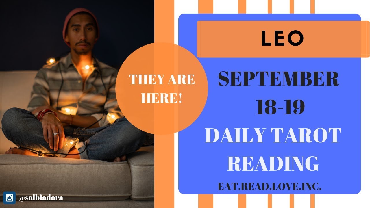 LEO "THE ONE YOU'VE BEEN WAITING FOR IS HERE" SEPTEMBER 1819 DAILY