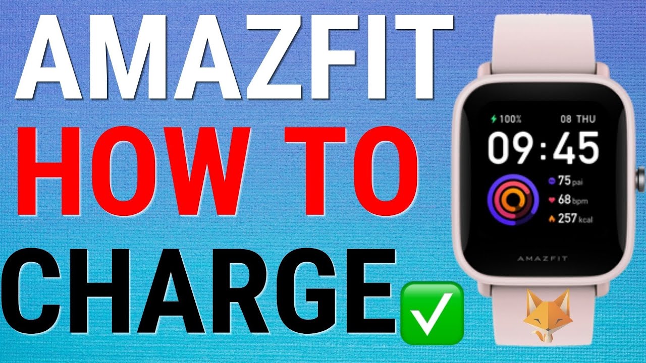 How To Charge Your Amazfit Bip 3 