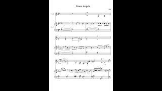 Video thumbnail of "Mili - Gone Angels (piano sheet)"