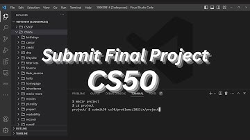 Submit a CS50 Final Project Made Outside of CS50