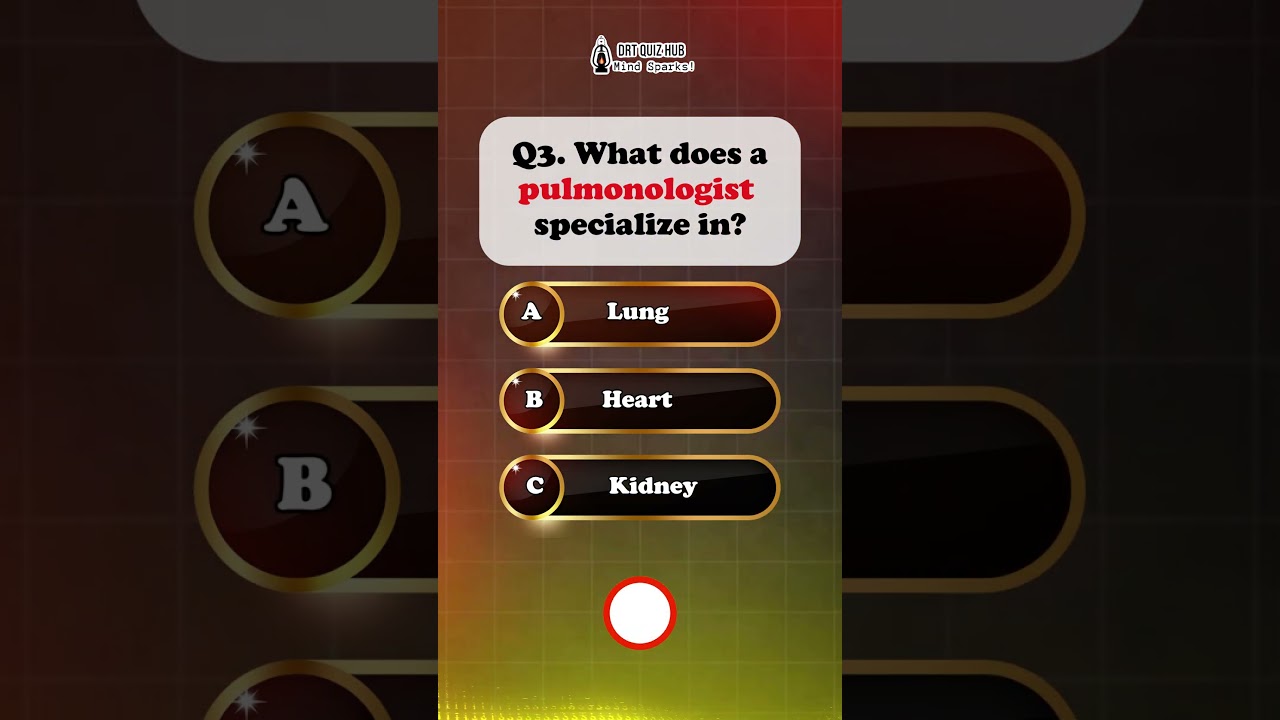 Guess the Answer: 5 Fascinating Medical Trivia Questions!  #quiz #drtquizhub #testyourknowledge#gk