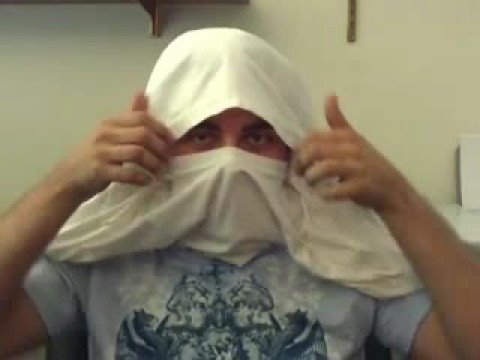 How To Make A T-Shirt Ninja Mask