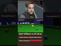 Mark Williams vs Ali Carter world snooker championship history #snooker #snookerchampion #snookerlov