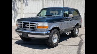 1995 Ford Bronco for sale at Modern Classics LLC