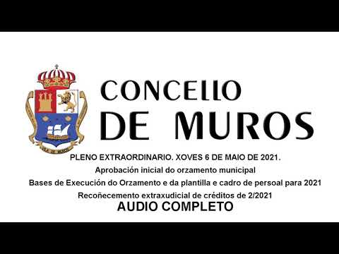 PP e PSOE aproban os primeiros orzamentos en Muros dende 2015, apesar do informe desfavorable de intervención