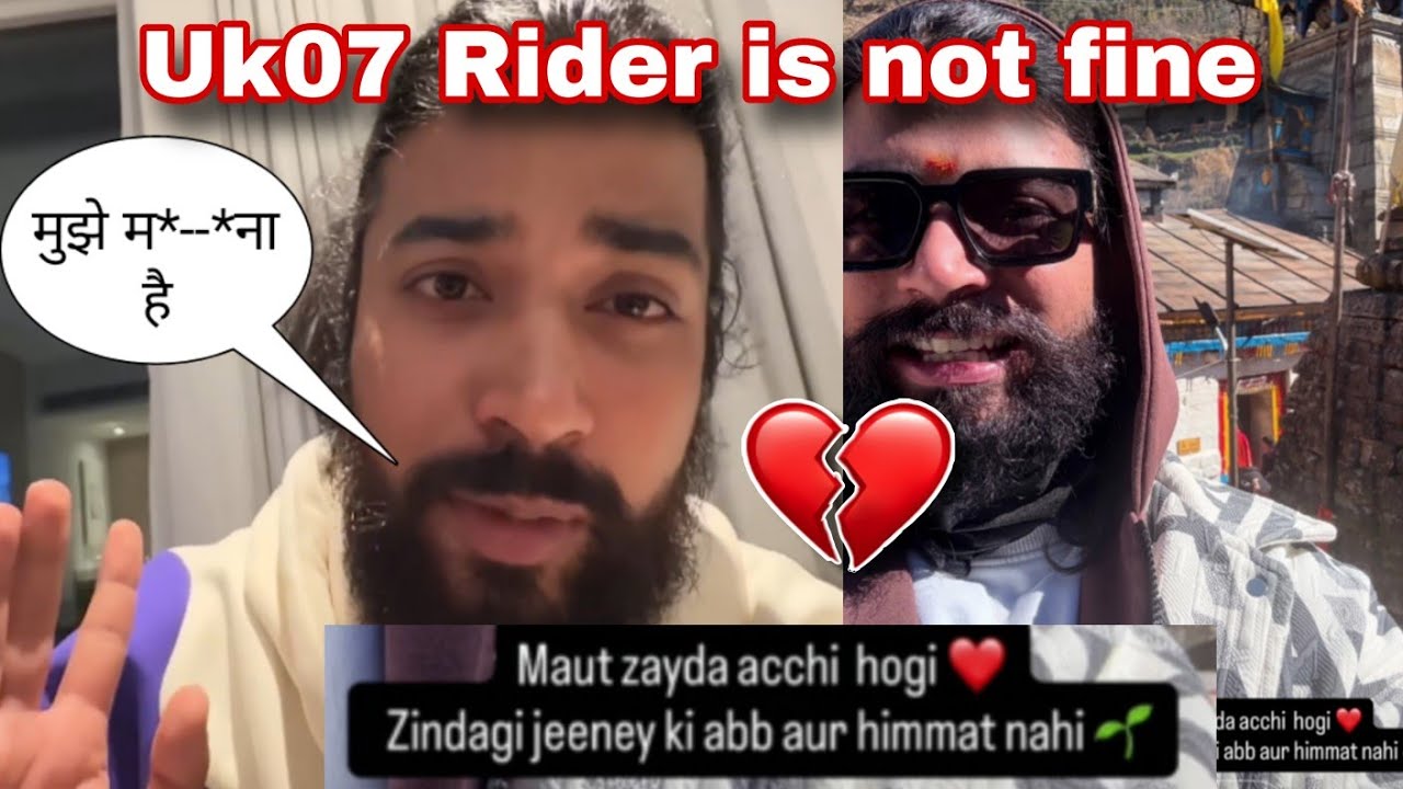 Fans concern about Anurag Dobhal 🙄|| Very serious Instagram story from Uk07 Rider