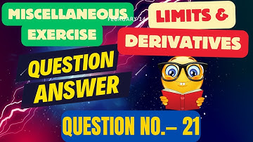 class 11 maths chapter 13 miscellaneous exercise question 21