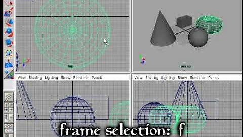 Maya Tutorial:  Basics part 3 of 5