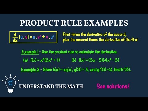 Math Product Rule Example How to Use the Product Rule (Step-by-Step Examples) | Calculus 1 - YouTube