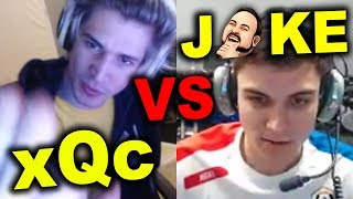 xQc VS Jake (Quad tank VS Jakerat)