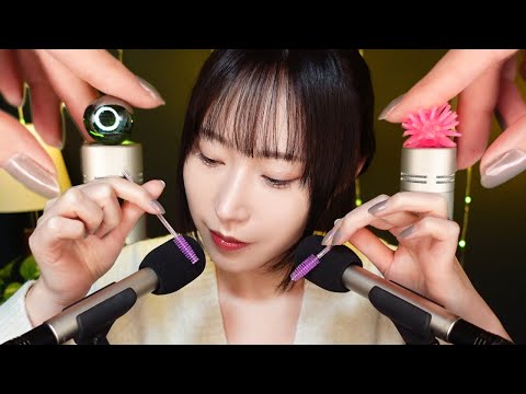 【ASMR】寝ながら脳内スッキリ✨鼓膜直撃トリガー【No mouth sounds】