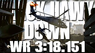 Black Hawk Down Speedrun 3:18.151