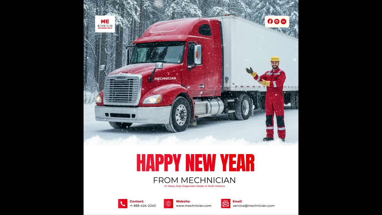 Happy New Year 2026 from Mechnician! | Stronger tools, smarter diagnostics, bigger wins ahead  