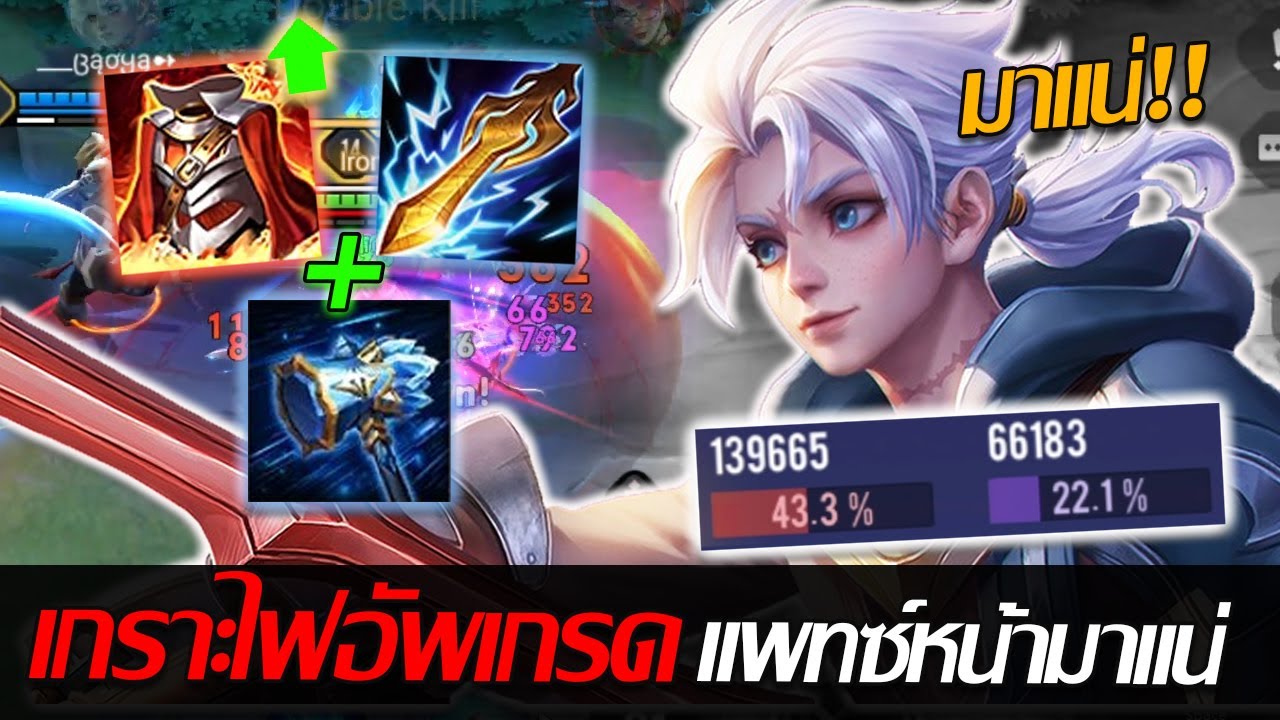 RoV: Allain อัพเกรดเซ็ตเกราะไฟ ดาเมจแรงขึ้น สโลว์โหดขึ้น แพทซ์หน้ามาแน่!!