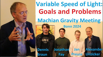 Machian Gravity and VSL: Goals and Problems