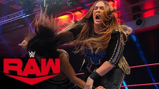 Nia Jax Returns To Crush Deonna Purrazzo Raw, April 6, 2020