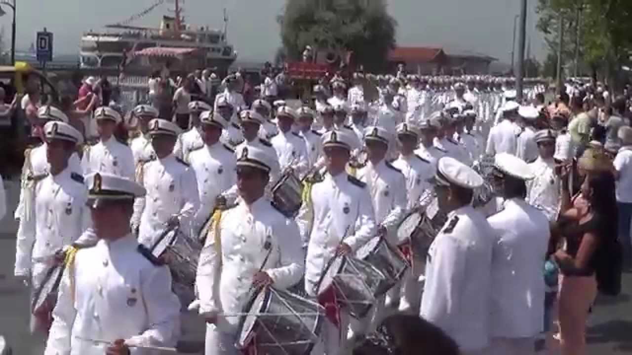 Yüksek Denizcilik Okulu Boru Trampet Takımı 1 Temmuz 2014 Kabotaj Bayramı Beşiktaş Töreni I