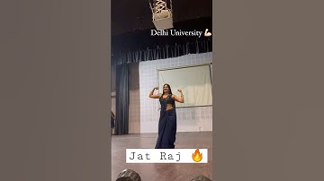 Rola chodhar ka in Delhi University 💪. . #jaat #jaatni  #delhiuniversity #du #hansrajcollege #viral