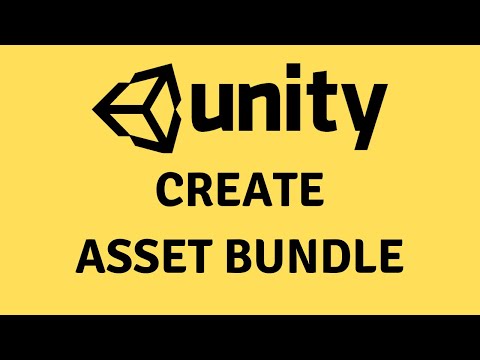Unity Create Asset Bundles