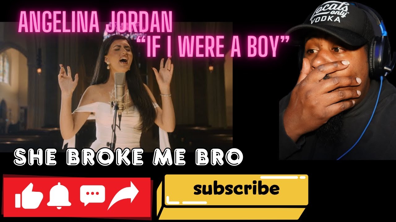 ANGELINA JORDAN - IF I WERE A BOY PIANO DIARIES | FIRST TIME HEARING REACTION | 100 DAYS WITH TEDDY