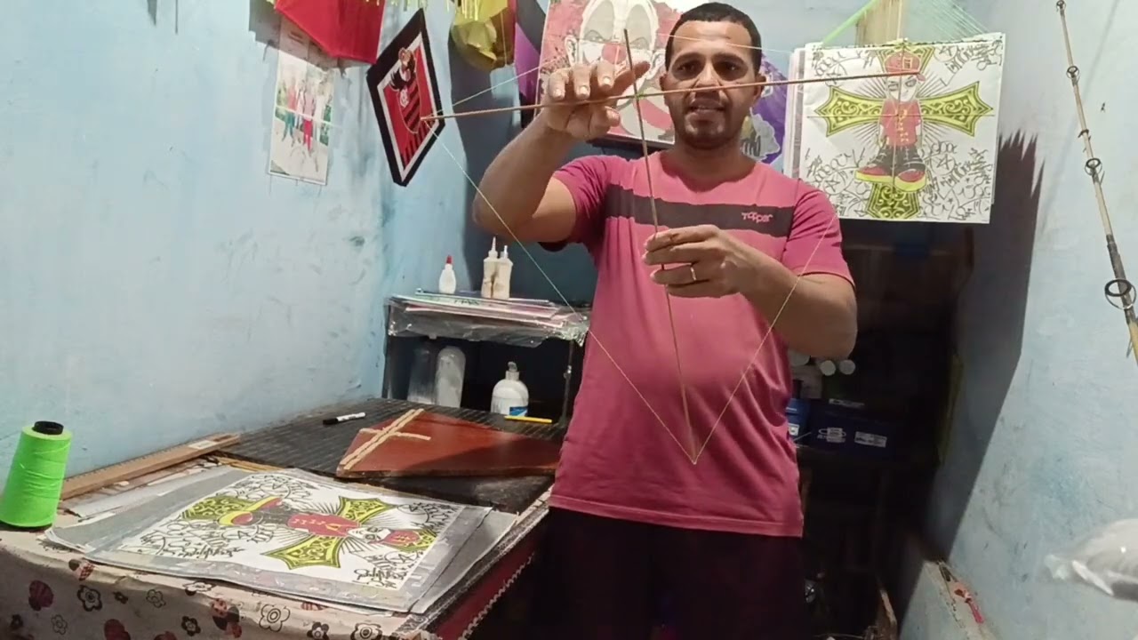 Como fazer uma pipa pipão pião treme treme