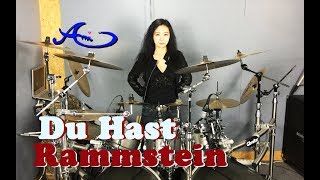 Rammstein - Du Hast drum cover by Ami Kim (#28)