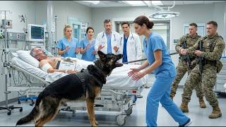 K9 Refused to Leave the Dying Marine General—Until a New Nurse Whispered the Codeword