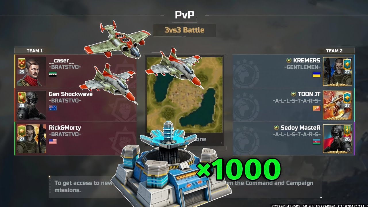 Art of Nuk !☠☢ || Very Very Epic 3vs3 || Art of war 3