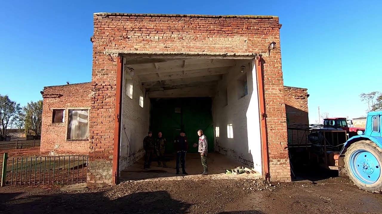 Изготовление больших входных ворот , и демонтаж старых..(1 ЧАСТЬ ...